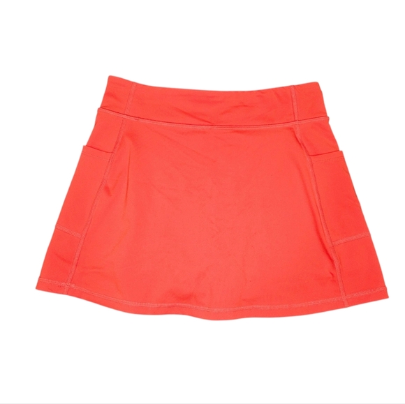 Primary Athletic Skort Girl's 14 Red Orange - Picture 2 of 8